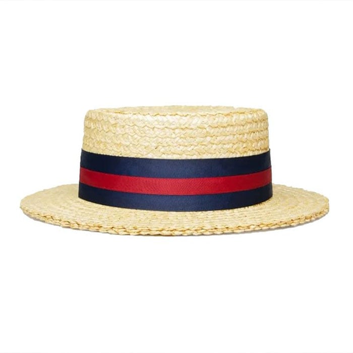 Boater Straw Boater Hat