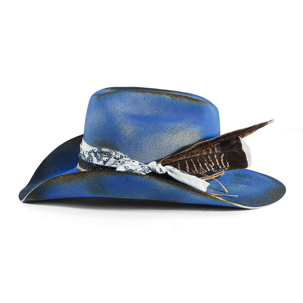 Old Blue Denim Hat