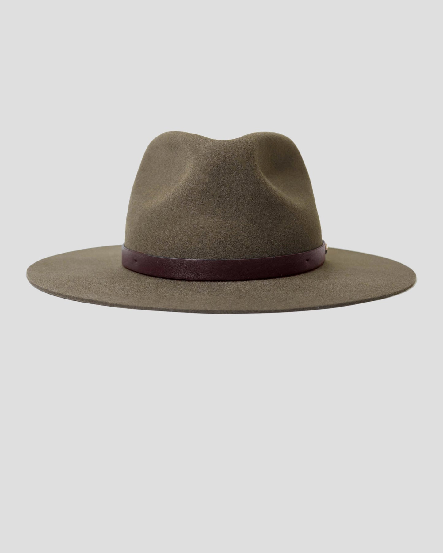 Geoffery Fedora Hat  – Dark Olive