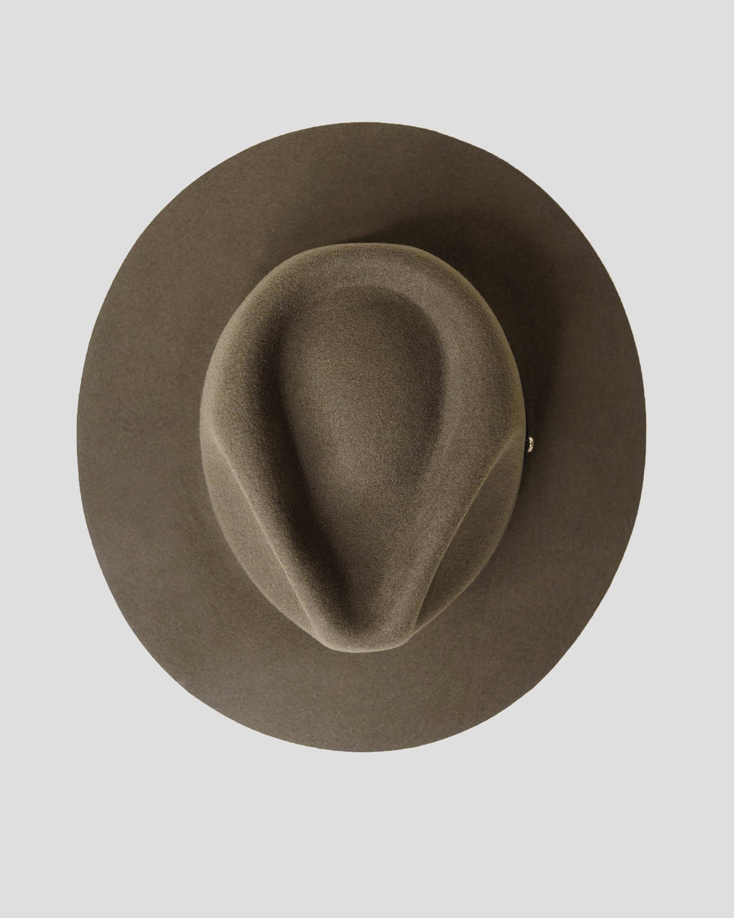 Geoffery Fedora Hat  – Dark Olive