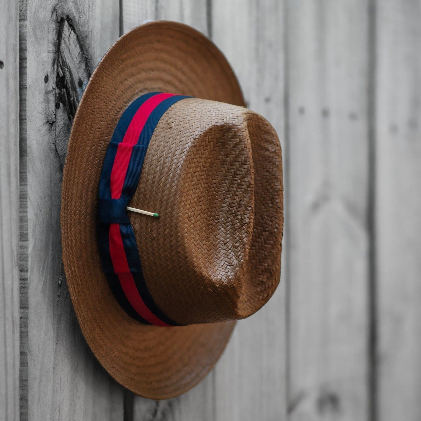 Miller Ranch Fedora Hat - Patriotic Straw