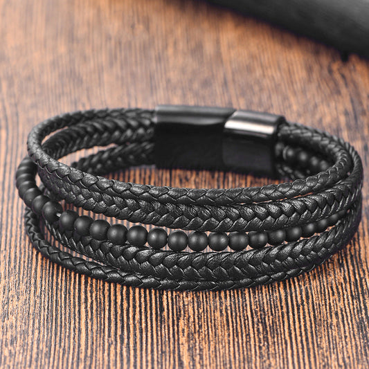 Leather Rope Bracelet