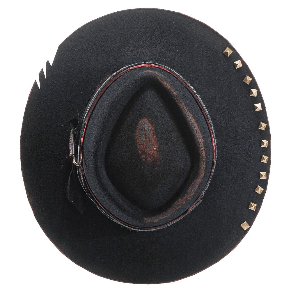 OTRHATS-Fedora-Felt-Obsidian-Brim-top