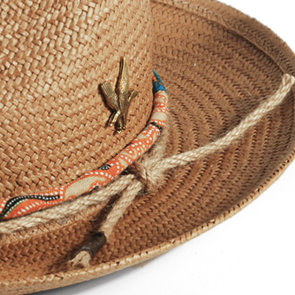 OTRHATS-Fedora-Straw-Autumn Halo-detail