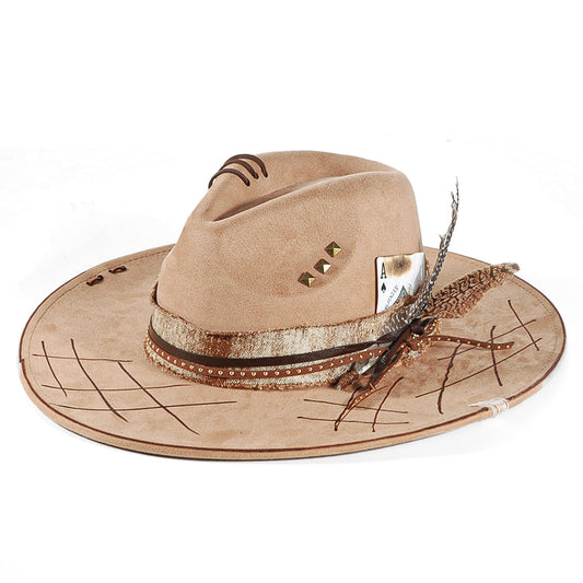 OTRHATS-Fedora-Suede-Khaki-The-Mocha-overall