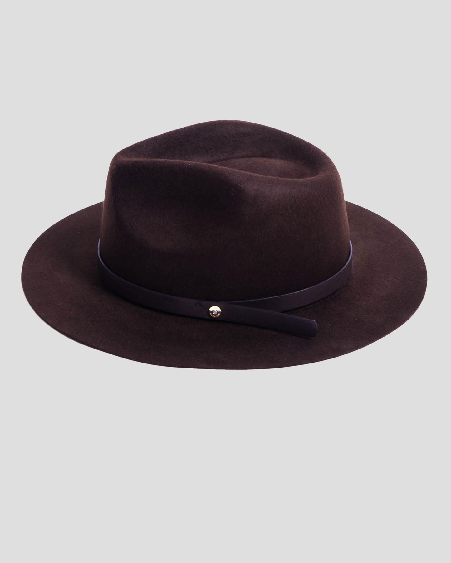 Geoffery Fedora Hat – Brown