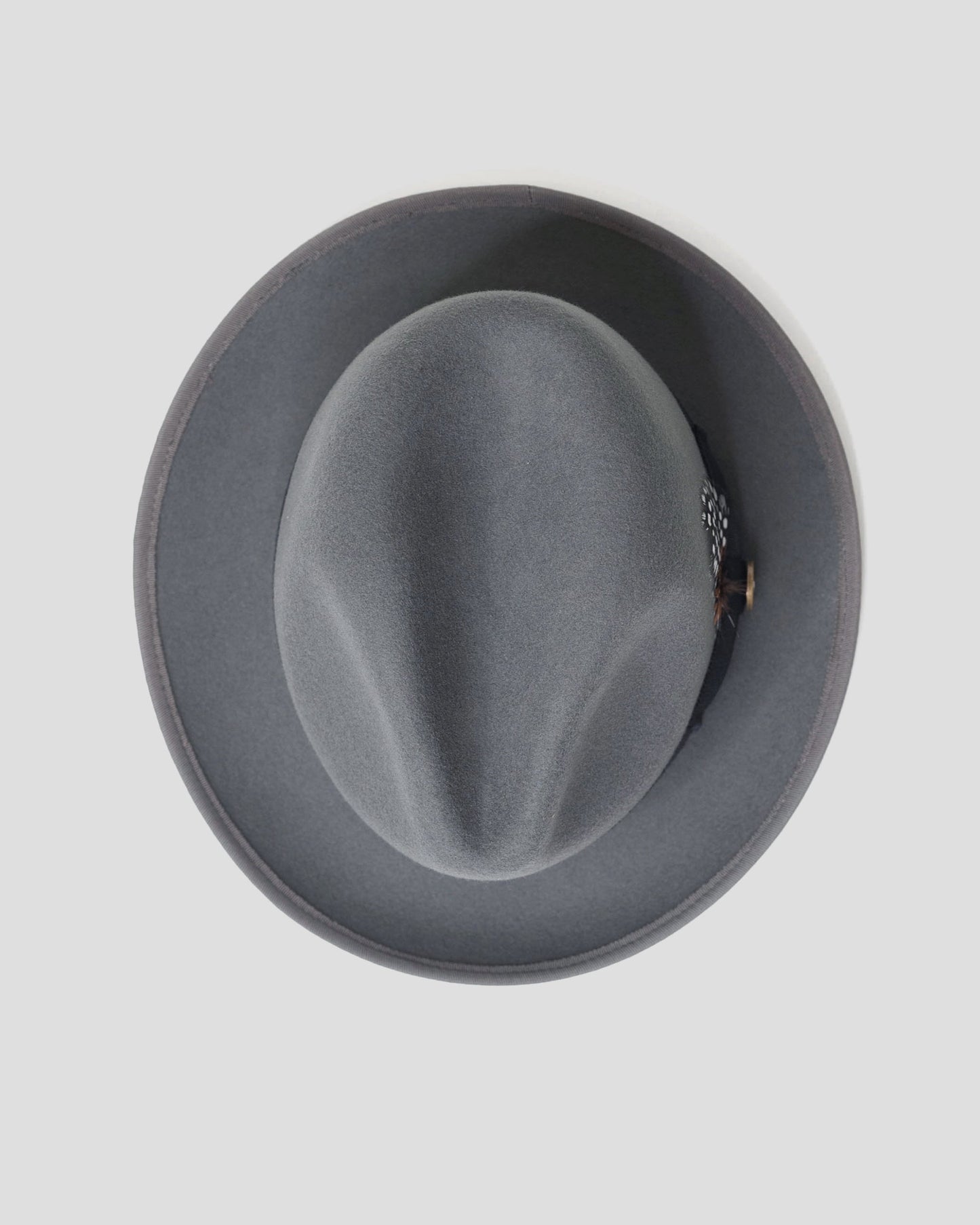 Trilby Fedora Hat – Grey