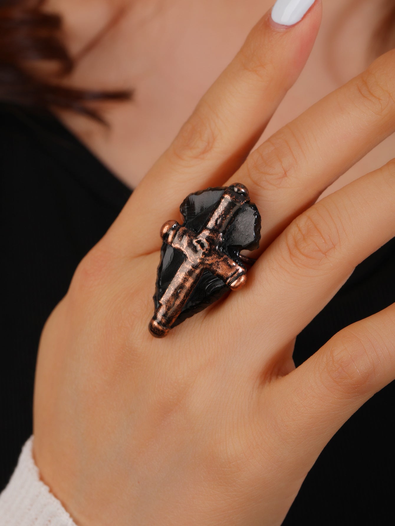 Obsidian Ring