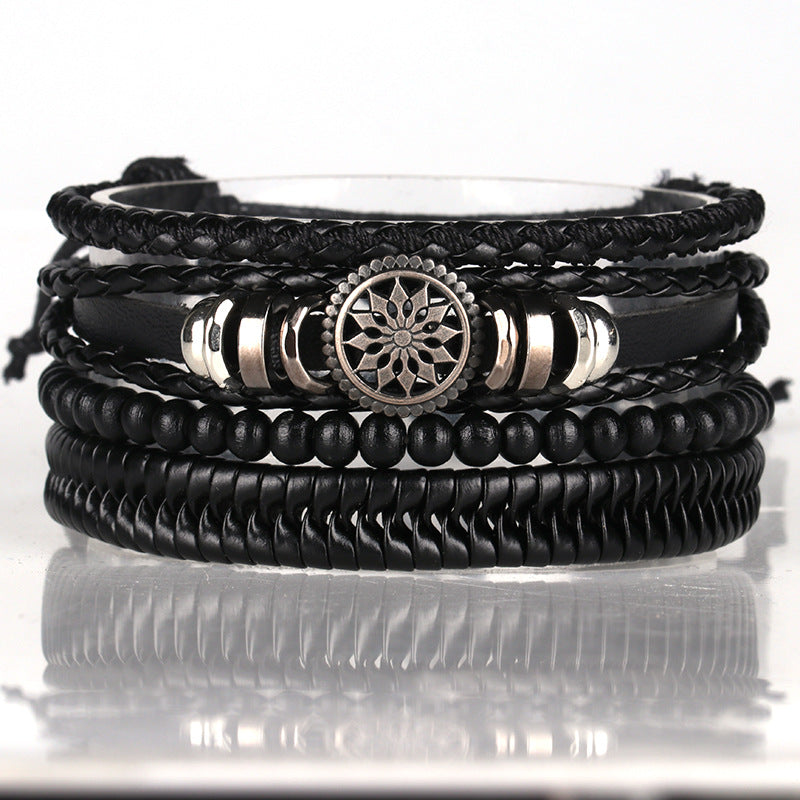 Tree of Life Vintage Leather Bracelet