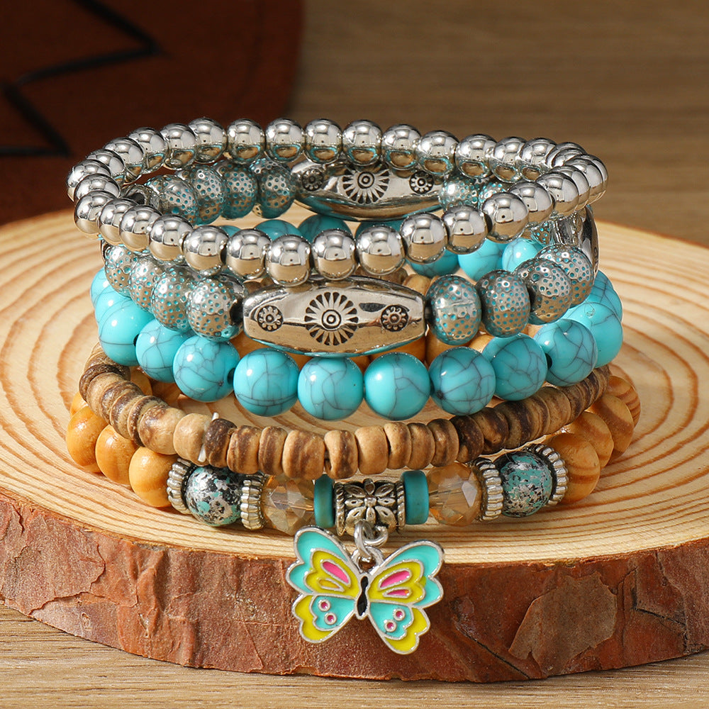 Turquoise Butterfly Bracelet